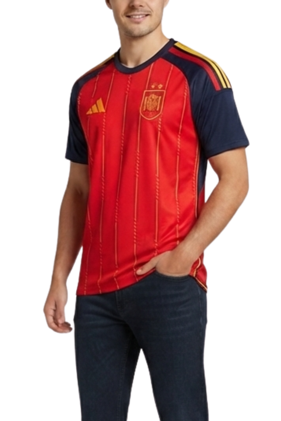 Spain 2026 Main Twin Stars Home Jersey - No Shield