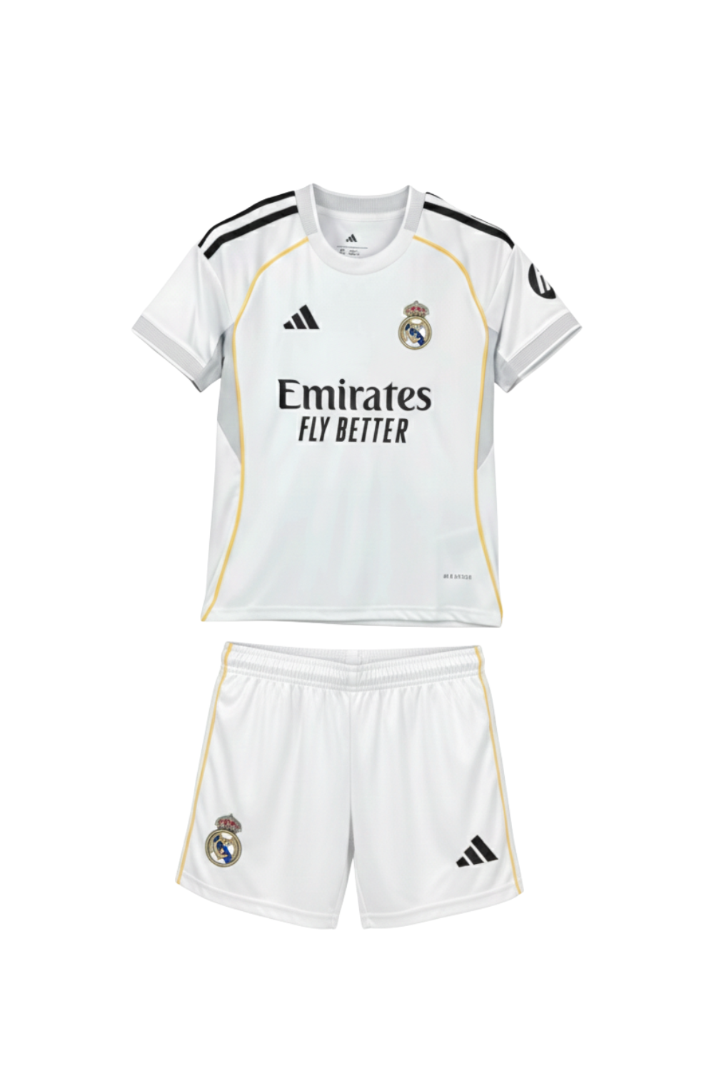 2025/2026 Real Madrid Home Kit Kids Size