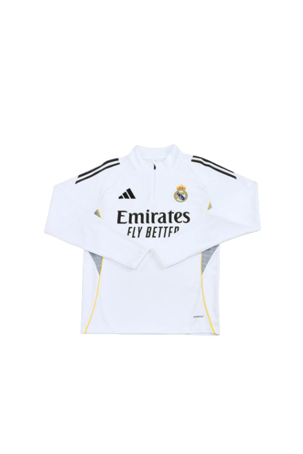 2025/2026 Real Madrid White and Black Tracksuit