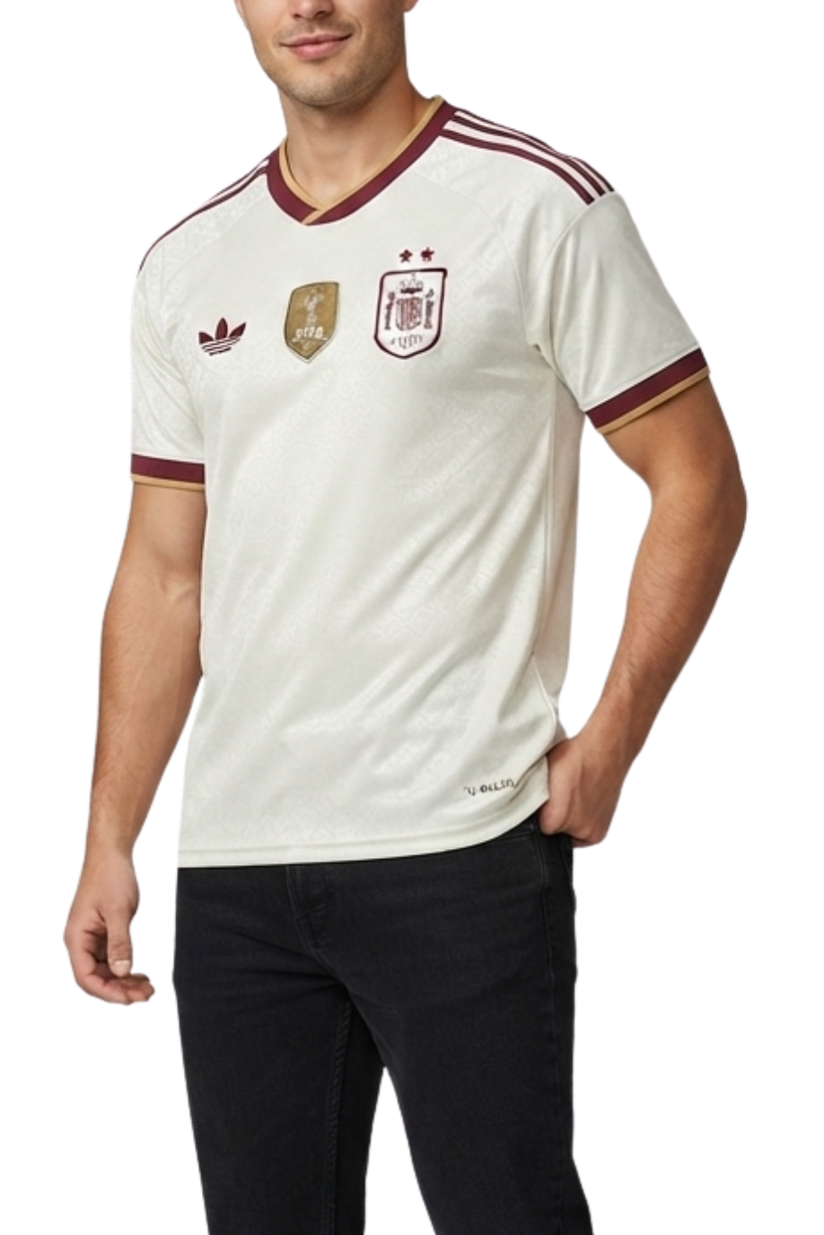 Spain 2026 Double Star Away Soccer Jersey