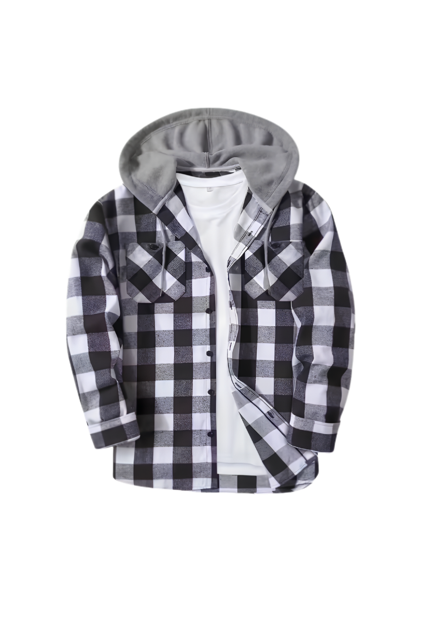 Reversible Checkered Jacket
