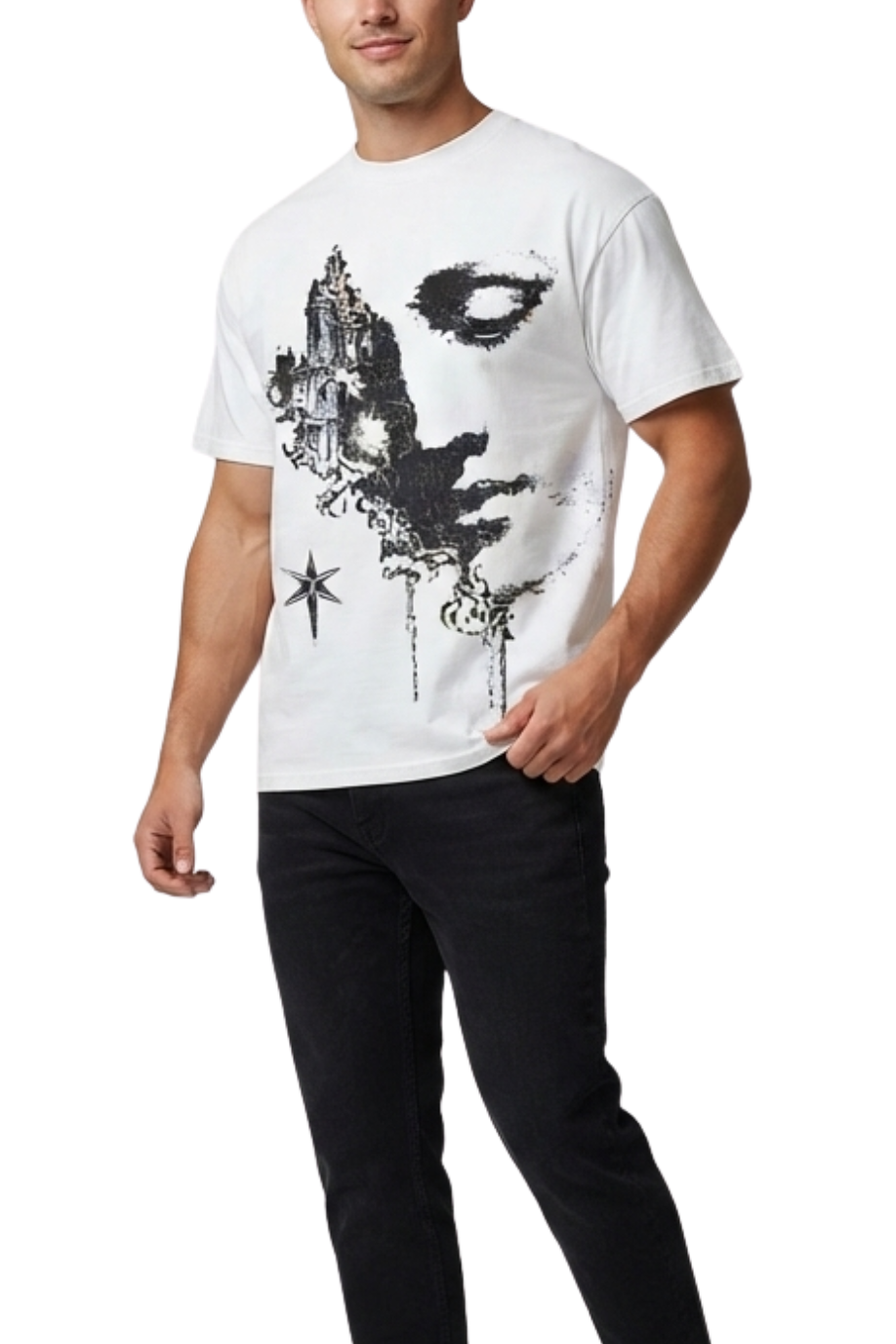 Fading Face T-shirt