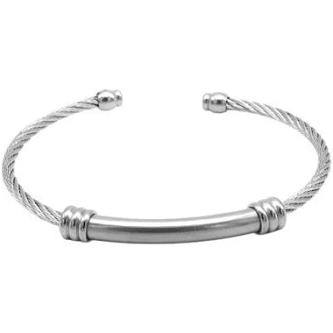 C-Screw Cuff Bracelet